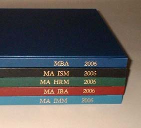 MA &  MBA Dissertations